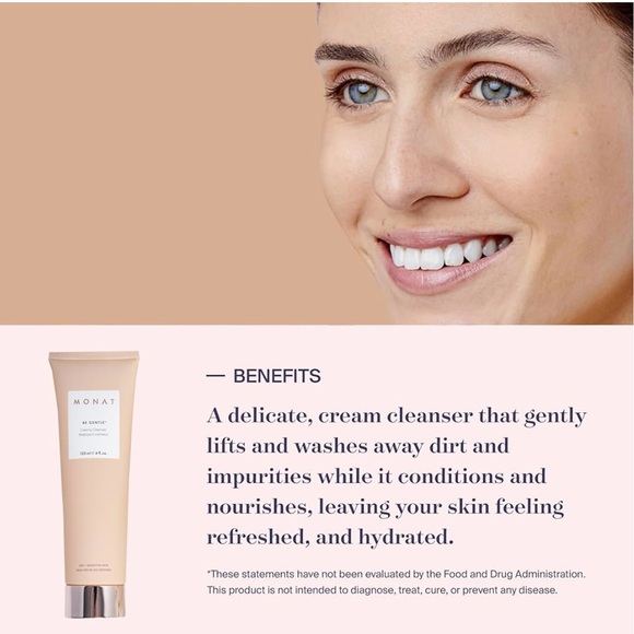 MONAT Be Gentle/ NWOT / Closed - No Box - Picture 3 of 6